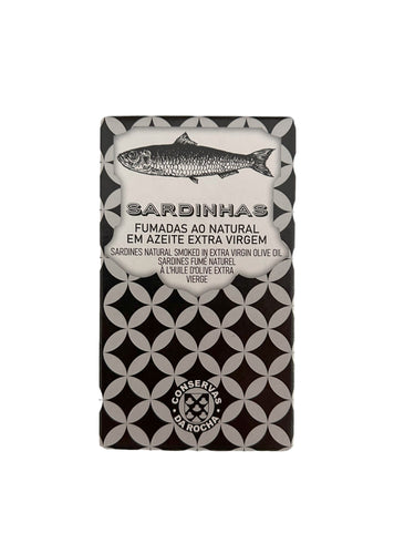 Da Rocha Sardines Natural Smoked in Extra Virgin Olive Oil - 6 Pack